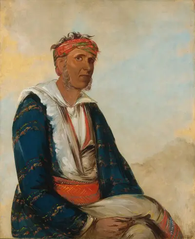 Cól-Lee, a Band Chief av George Catlin