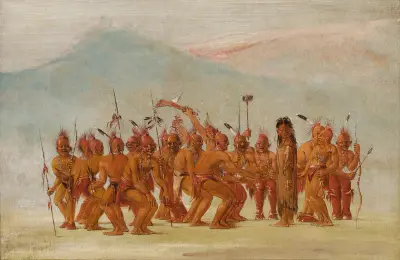 Dans till berdash av George Catlin