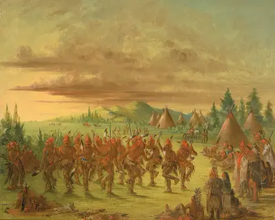 Eagle Dance av George Catlin