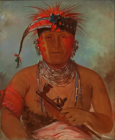George Catlin, Wée-Ke-Rú-Law, He Who Exchanges av George Catlin