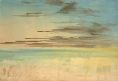 Landskapsbakgrund 5 av George Catlin