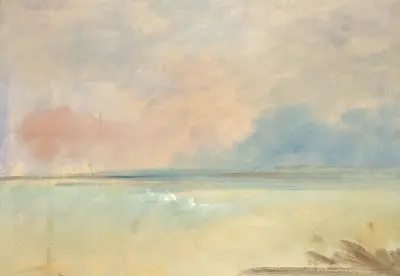 Landscape Background 6 av George Catlin