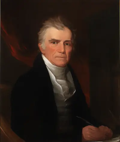 Porträtt av Putnam Catlin av George Catlin