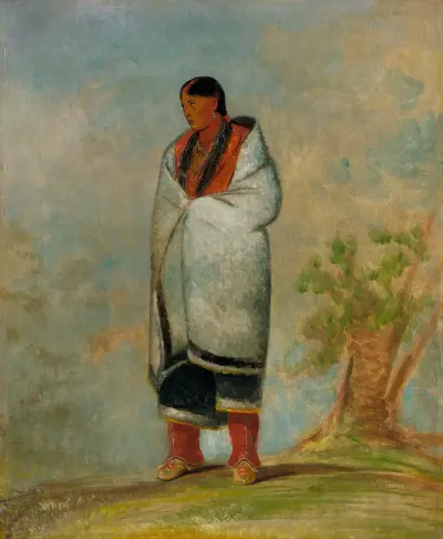 Wa-Quóth-E-Qua, The Buck’s Wife, Wife of The Whale av George Catlin