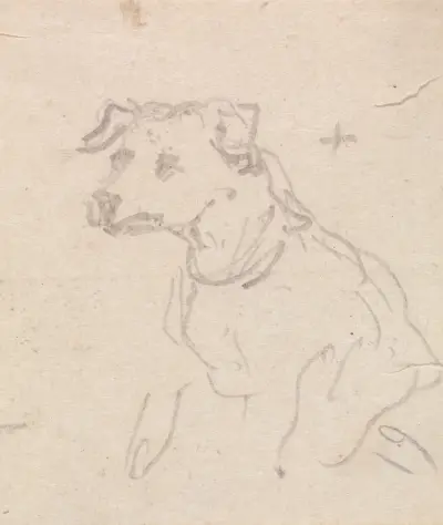 En hund av George Chinnery