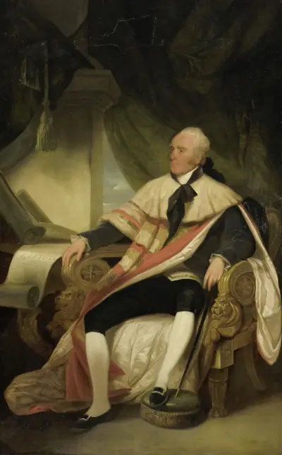 Gilbert Elliot, 1st Earl of Minto (1751-1814), Viceroy of British India and Governor General of the Dutch East Indies (1812-14) von George Chinnery