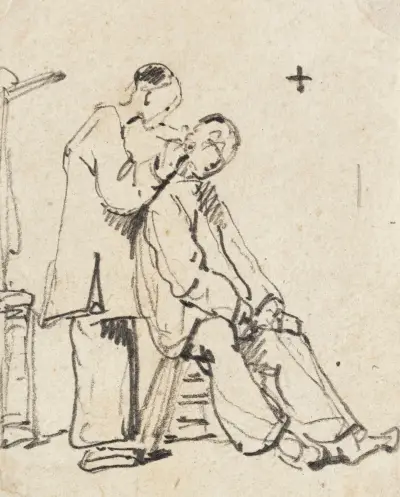 Örläkaren av George Chinnery