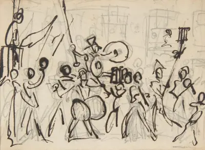 A Parade av George Cruikshank