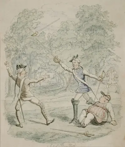 Saint James, eller Drottning Annes hov av George Cruikshank