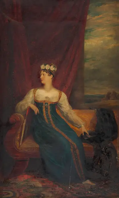 Portrait of Princess Charlotte of Wales, 1817 – nr 1 av George Dawe