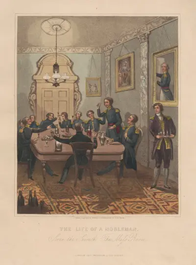 The Mess Room av George Dawe