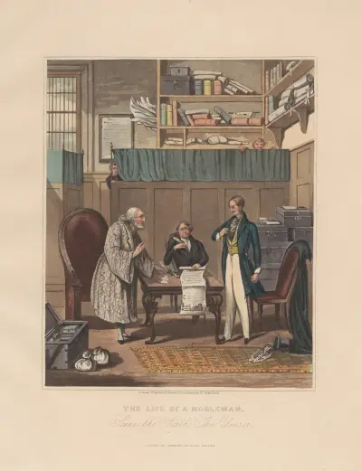 The Usurer av George Dawe
