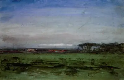 Across the Campagna av George Inness