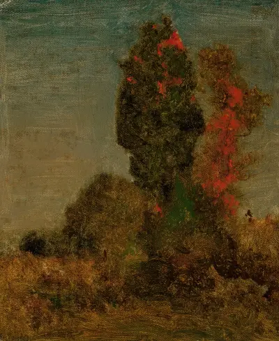 Höstträd av George Inness