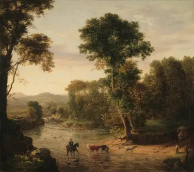 Vadstället av George Inness