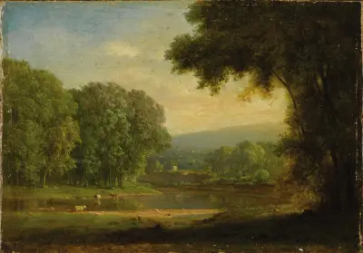 Landskap av George Inness