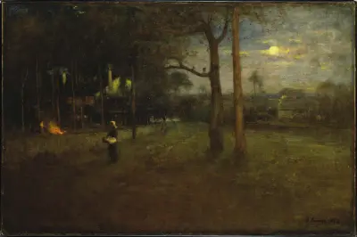 Månsken, Tarpon Springs av George Inness