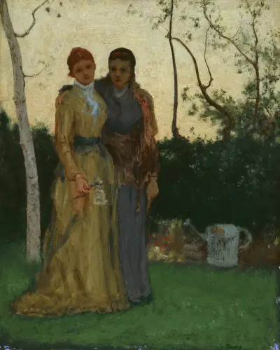 The Sisters av George Inness