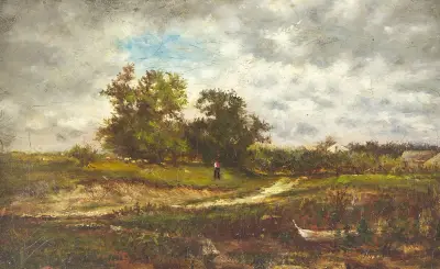 Upland Pasture av George Inness