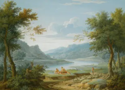 Classical Landscape, 1742 av George Lambert