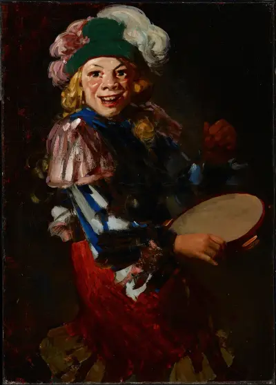 New Year’s Shooter, 1907 av George Luks