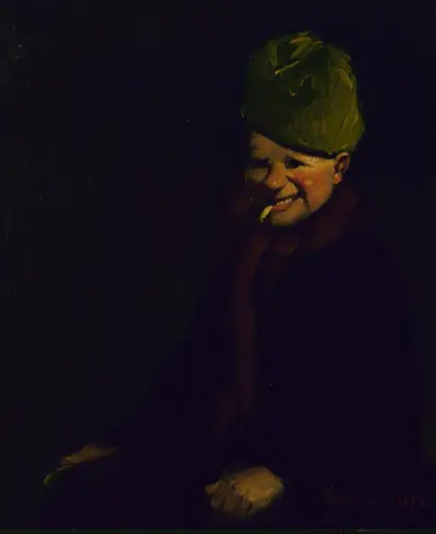 Novoroční střelec, 1917, George Luks
