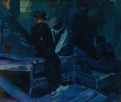 The Breaker Boys av George Luks