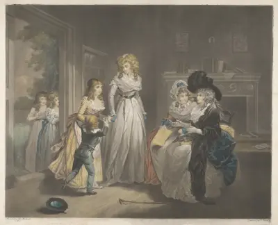 A Visit to the Boarding School von George Morland