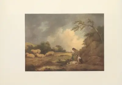 Boy Tending Sheep von George Morland