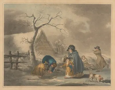 Boys Skating von George Morland