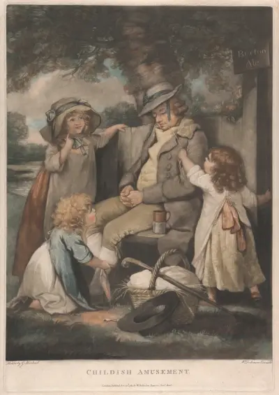 Childish Amusement von George Morland