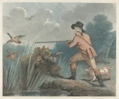 Duck Shooting von George Morland
