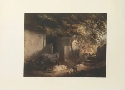 Farmyard von George Morland