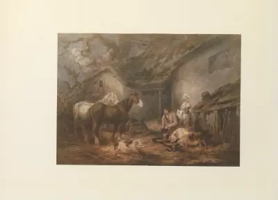 Feeding Time von George Morland