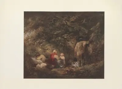 Gipsies in a Wood von George Morland