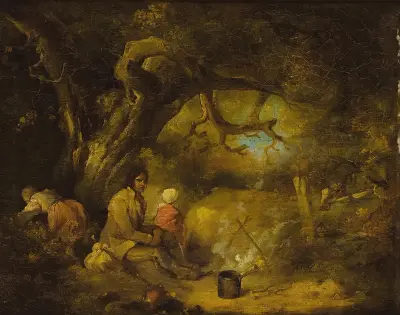 Gypsy Encampment von George Morland