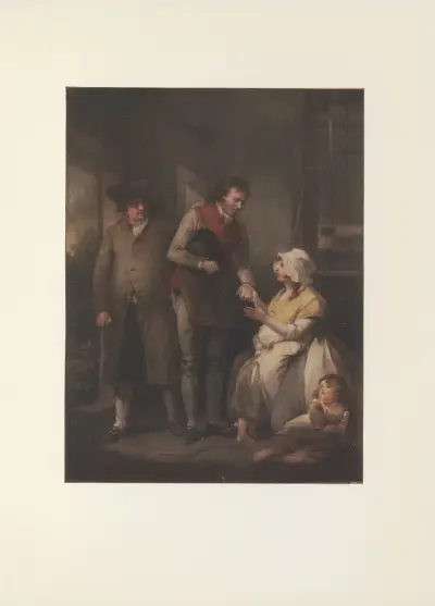 Justice; or, The Merciless Bailiff von George Morland