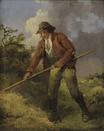 Making Hay von George Morland