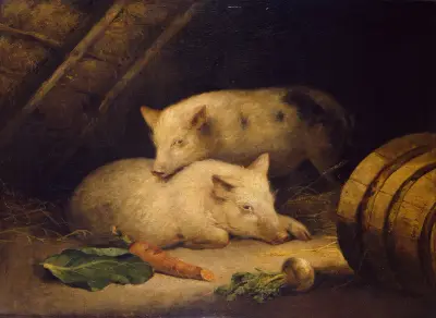 Pigs von George Morland