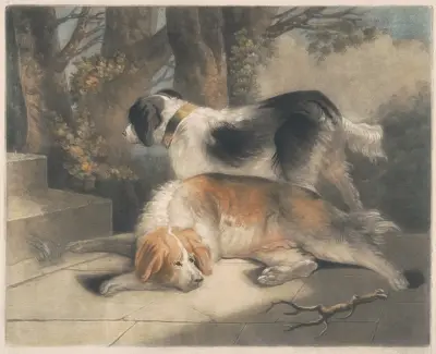Setters, 1799 av George Morland
