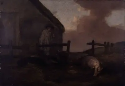 Swineherd von George Morland