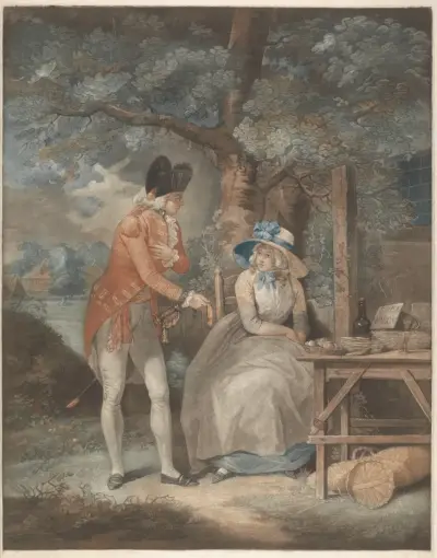Temptation von George Morland