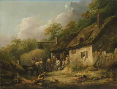 The Bell Inn von George Morland