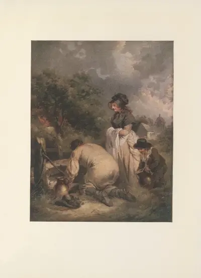 The Dipping Well von George Morland