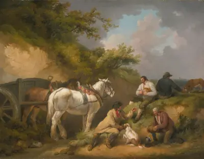 The labourer’s rest av George Morland