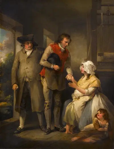 The Power Of Justice av George Morland