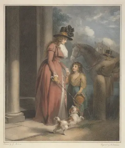 The Squire’s Door von George Morland