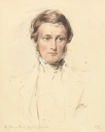 Hon. and Rev. Baptist Wriothesley Noel (1798-1873) av George Richmond