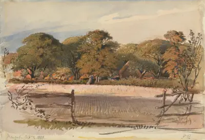 Margate, October 2nd, 1850 av George Richmond