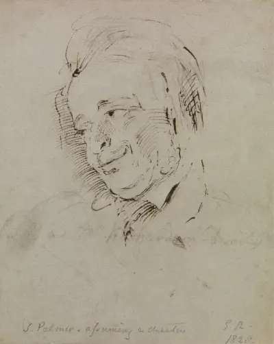 Samuel Palmer, 1828 von George Richmond
